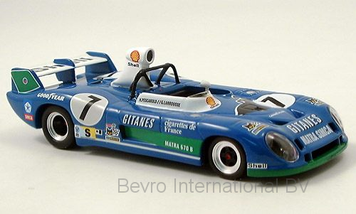 Matra 670 B No.7 24h Le Mans 1974 H. Pescarolo/G. Larrousse